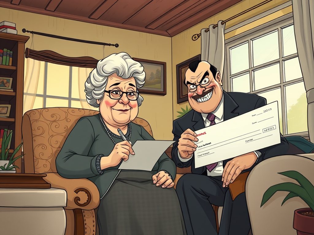 Minnesota Cash Home Buyer taking advantage of a woman selling her house.